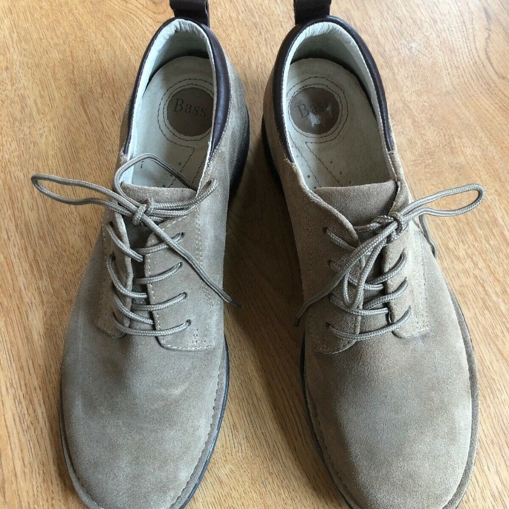 Bass Sassy Suede Oxford Lace Up Shoes